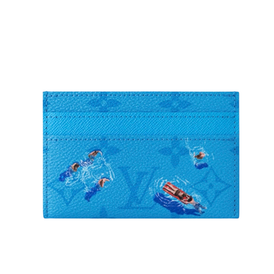 Louis Vuitton Card Holder - Poolside Blue