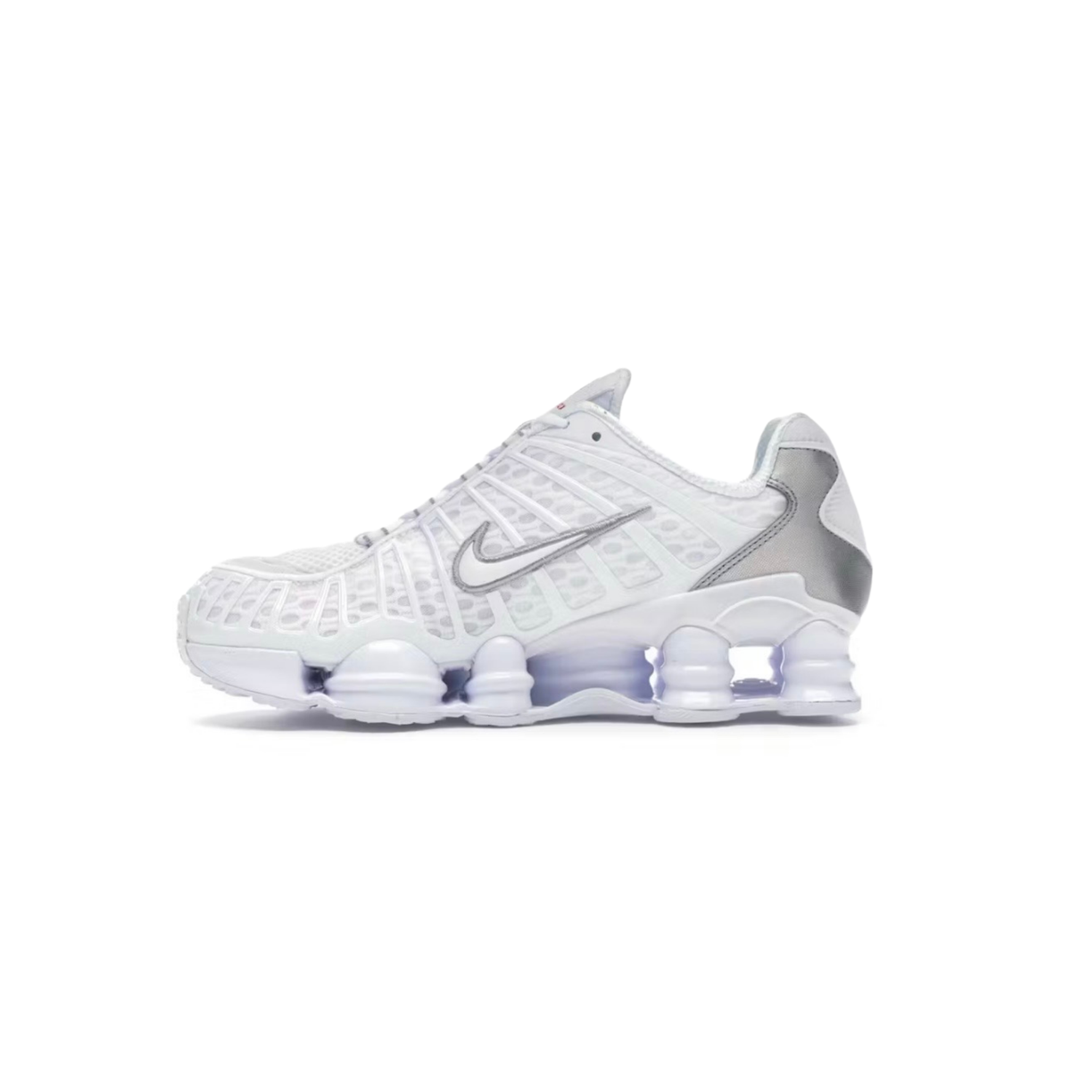 Nike Shox TL White Silver Sneakers