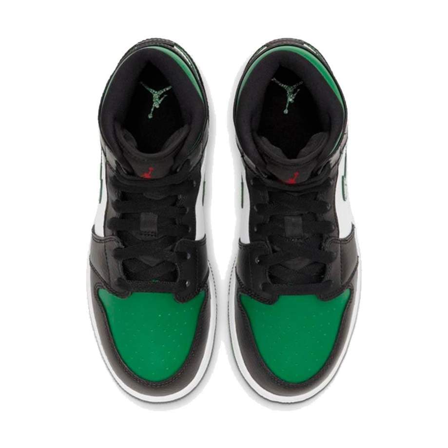 Air Jordan 1 Mid 'Green Toe'