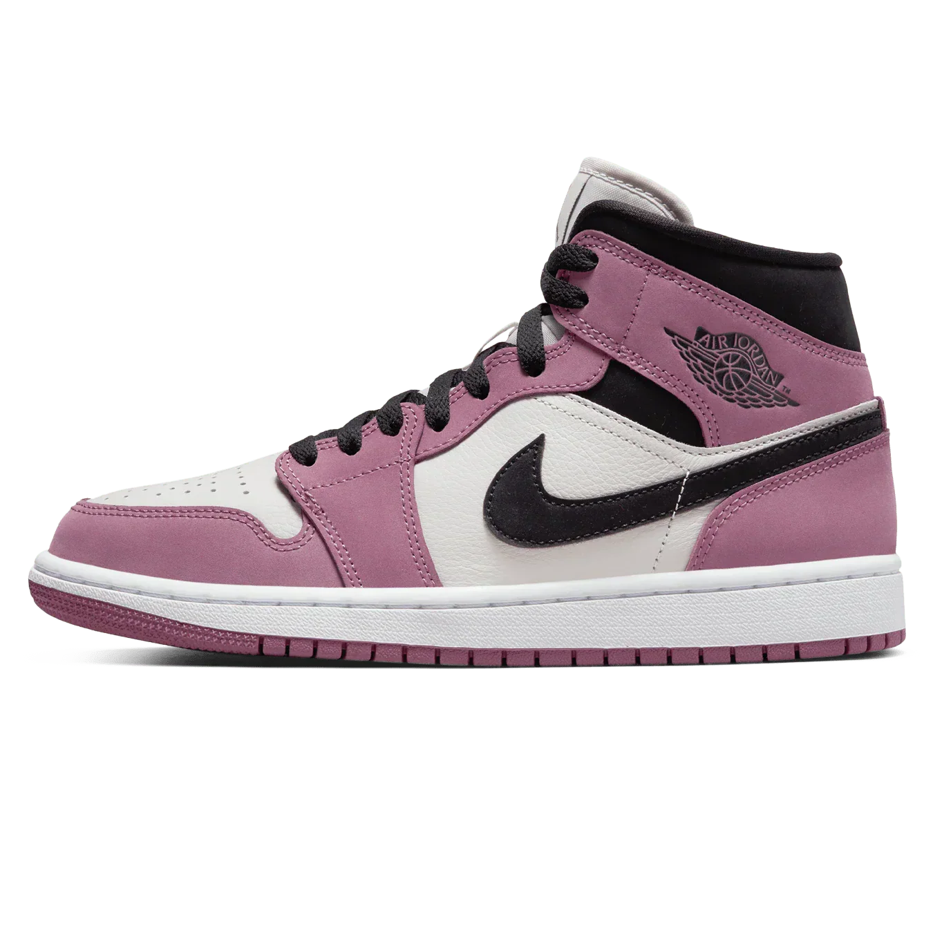 Air Jordan 1 Mid 'Light Mulberry'