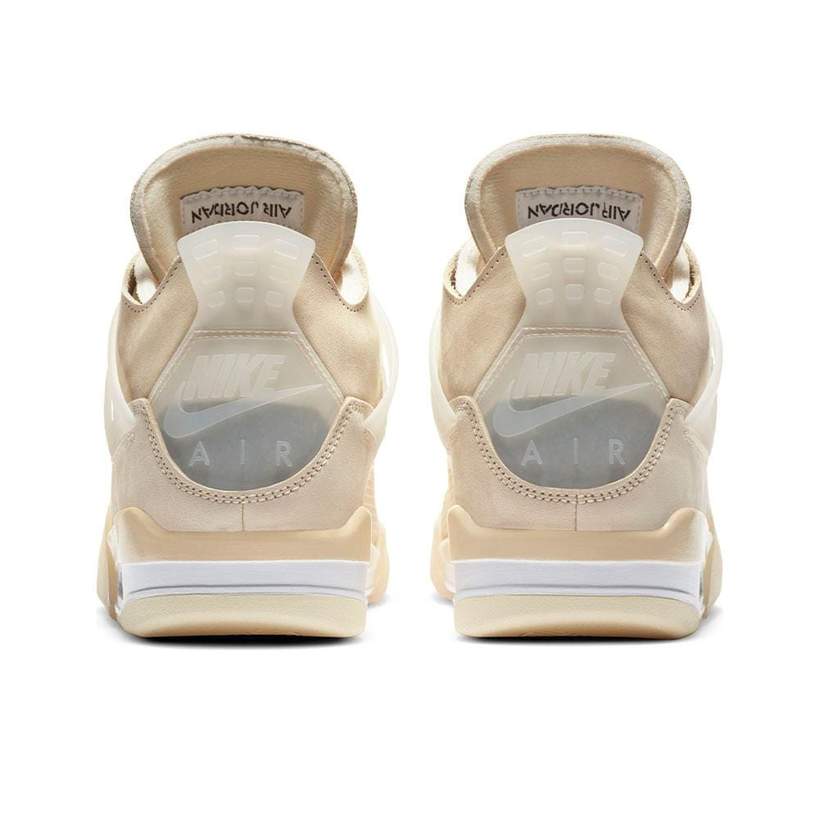 Air Jordan 4 x Off-White 'Sail'