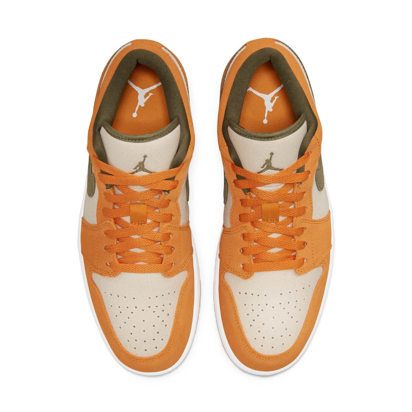 Air Jordan 1 Low 'Orange Olive / Light Curry'