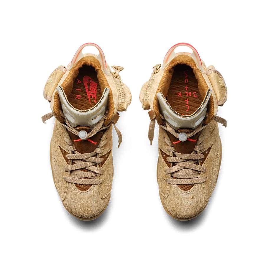 Air Jordan 6 x Travis Scott 'British Khaki'