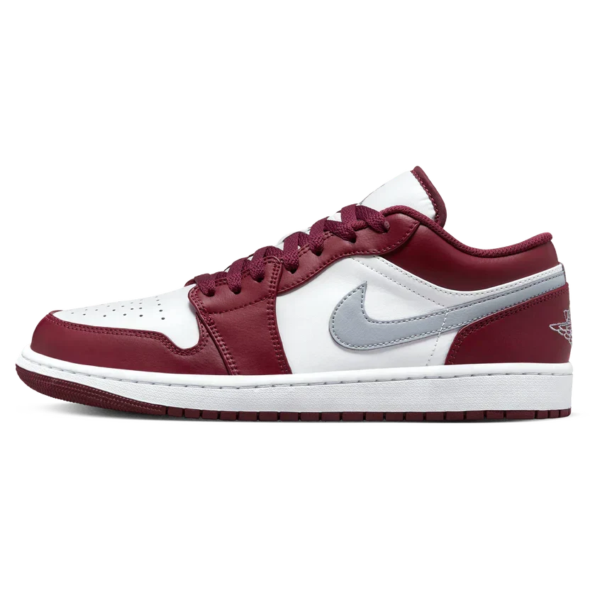 Air Jordan 1 Low 'White Bordeaux'